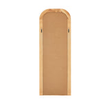 Full Length Arch Mirror 165x60cm Top Round Corner Natural/White/Brown