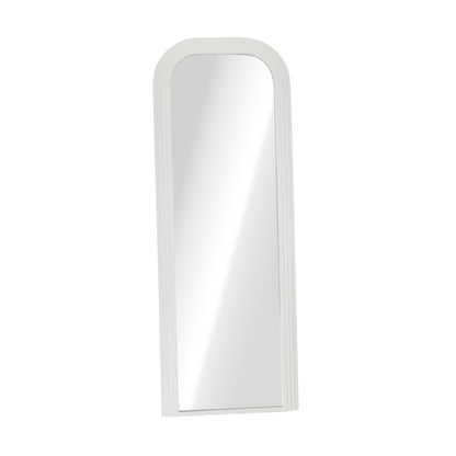 Full Length Arch Mirror 165x60cm Top Round Corner Natural/White/Brown