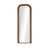 Full Length Arch Mirror 165x60cm Top Round Corner Natural/White/Brown