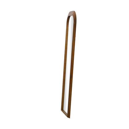 Full Length Arch Mirror 165x60cm Top Round Corner Natural/White/Brown