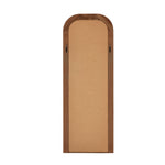 Full Length Arch Mirror 165x60cm Top Round Corner Natural/White/Brown