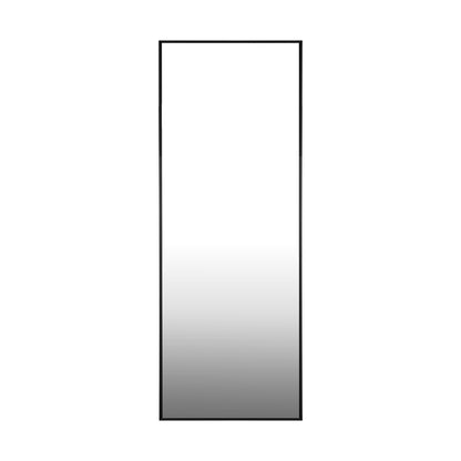 Full Length Mirror Rectangle Free Standing Black/Natural/Gold