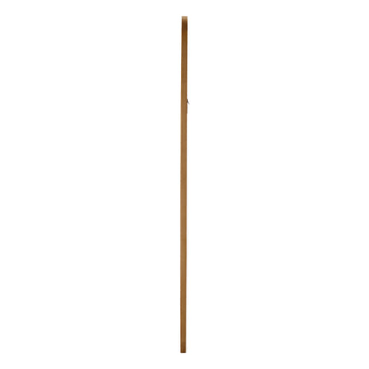 Full Length Mirror Rectangle Free Standing Black/Natural/Gold