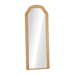 Natural Wood Full Length Floor Mirror 165x60cm Bedroom Makeup Décor