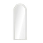 Full Length Makeup Mirror 165x60cm White Wood Frame Bedroom Style