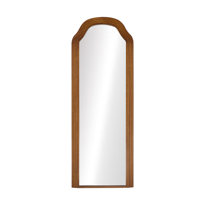 Full Length Makeup Mirror 165x60cm Brown Wood Bedroom Home Décor