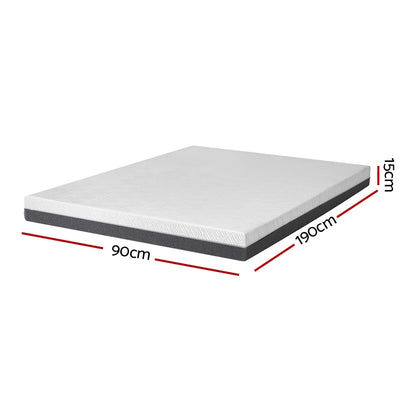 H&L Queen/Double/King/Single Gel-Infused Memory Foam Mattress