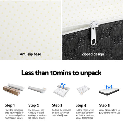 Indulge in Comfort with a Single 25cm Cool Gel Memory Foam Bed