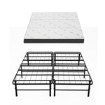 Double Folding Bed Mattress Bamboo Cover | HomeAndLiving