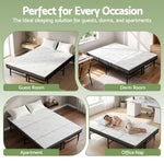 Double Folding Bed Mattress Bamboo Cover | HomeAndLiving