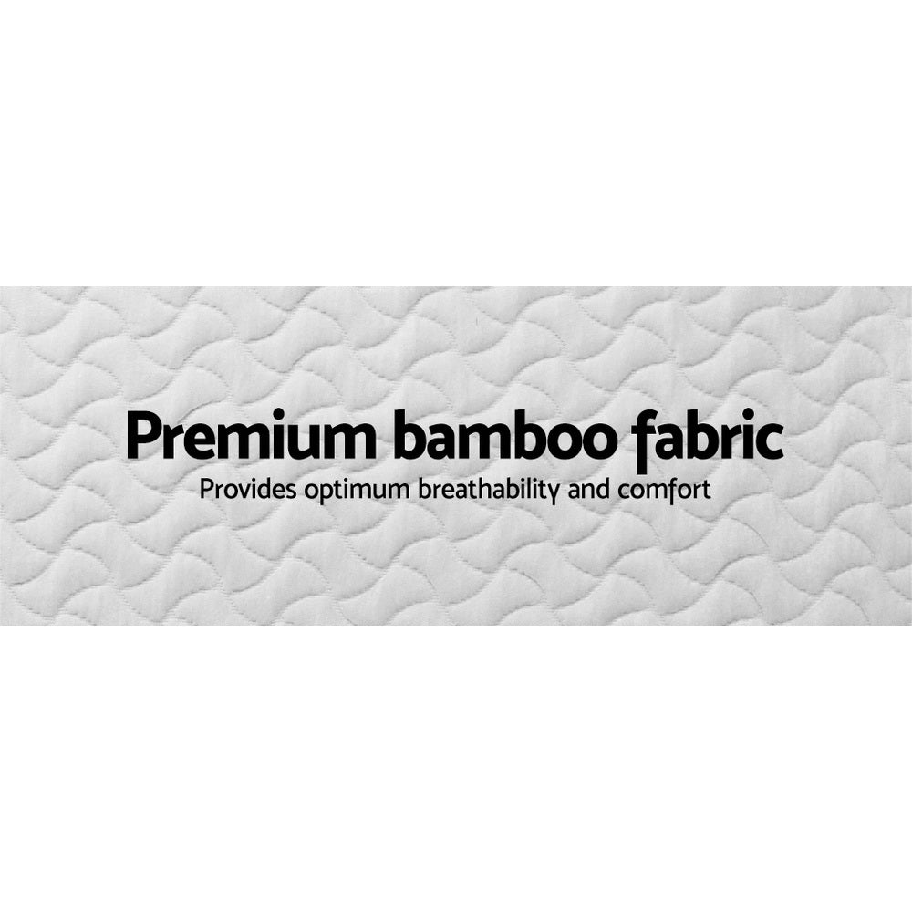 Foldable Mattress Folding Foam Cot Bed White