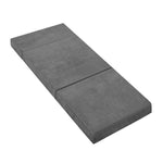 Foldable Mattress Folding Foam Bed Mat Single Grey