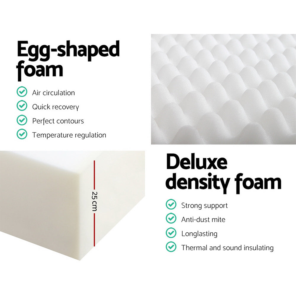 H&L Bedding Alzbeta Cool Memory Foam Mattress Queen Size