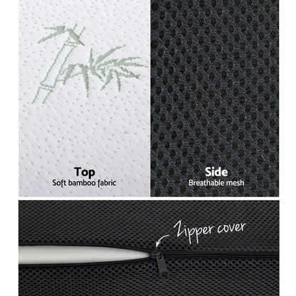 Foldable Mattress Folding Foam Sofa Bed Mat Bamboo