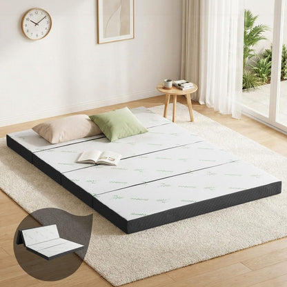 Foldable Foam Mattress Double Size 190x137x10cm