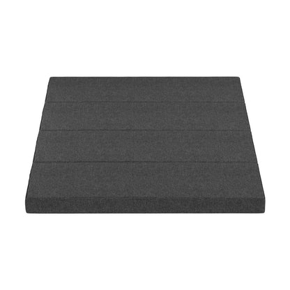 Foldable Queen Mattress Grey 203x153x12cm