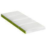 Foldable Mattress Folding Foam Single Green