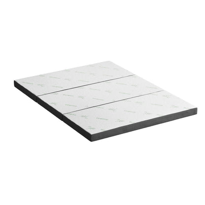 Foldable Mattress Bamboo Queen 203x153x10cm