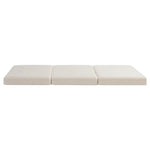 Foldable Mattress Fleece Portable 3-fold Folding Foam Mattresses