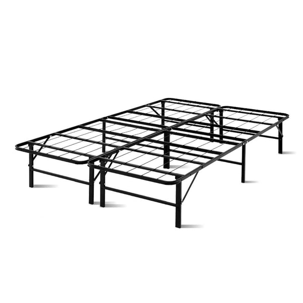  Folding Bed Frame Metal Base - Double