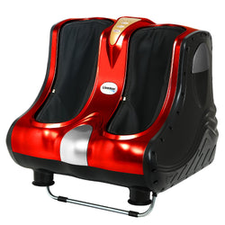 Foot Massager Shiatsu Ankle Calf Leg Massagers Circulation Enhancer Machine Red