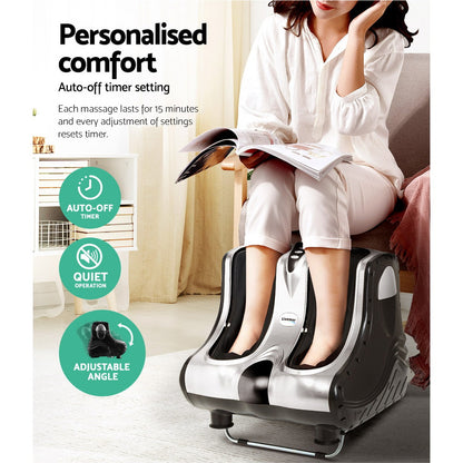 Calf & Foot Massager - Silver