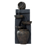 Solar Water Feature 5-Tier 99Cm