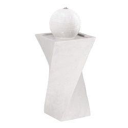 Solar Bird Bath Water Feature - 85CM LED Design