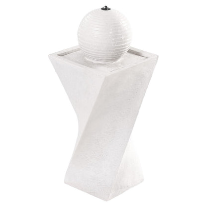 Solar Bird Bath Water Feature - 85CM LED Design