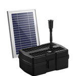 Solar Pond Pump with Eco Filter Box Water Fountain Kit 4.6FT