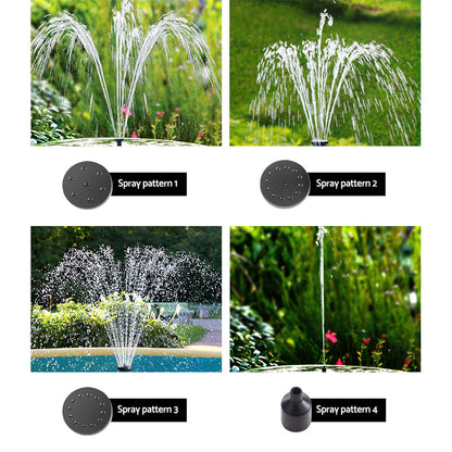 Solar Pond Pump Kit, Powered for Garden and Pool