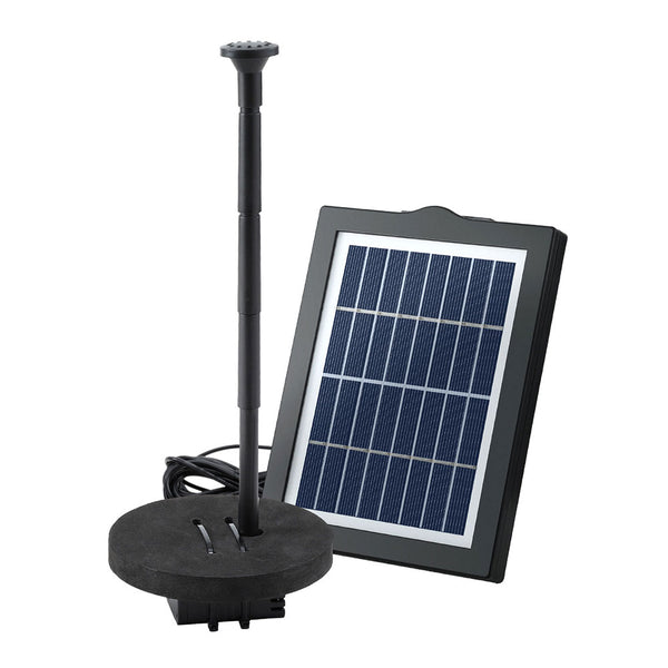  Solar Pond Pump Water Fountain Submersible Floating Bird Bath 190L/H