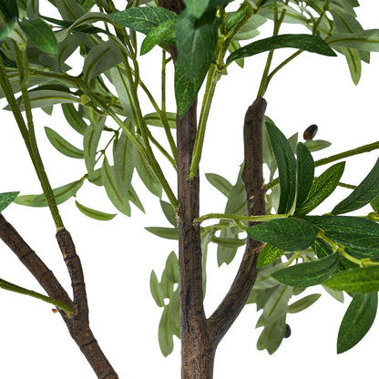 180cm Artificial Olive Tree Lifelike Potted Plant Indoor Outdoor Home Decor Styile