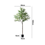 180cm Artificial Olive Tree Lifelike Potted Plant Indoor Outdoor Home Decor