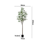 210cm Artificial Olive Tree Lifelike Tall Potted Plants