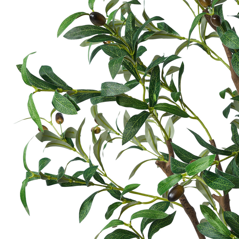 2x Artificial Olive Trees Tall Potted Plants 210cm Indoor Home Decor