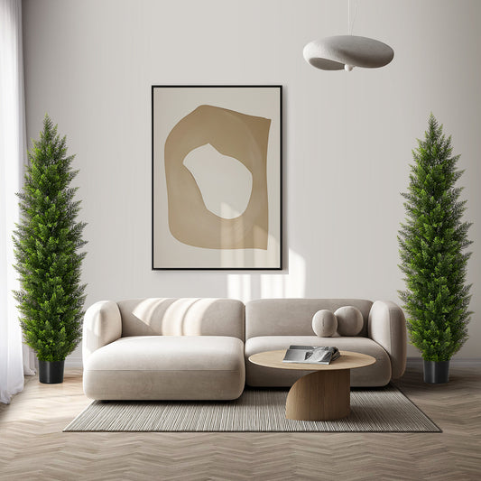 2 Pack Artificial Pine Tree 150cm Faux Plant Home Decor