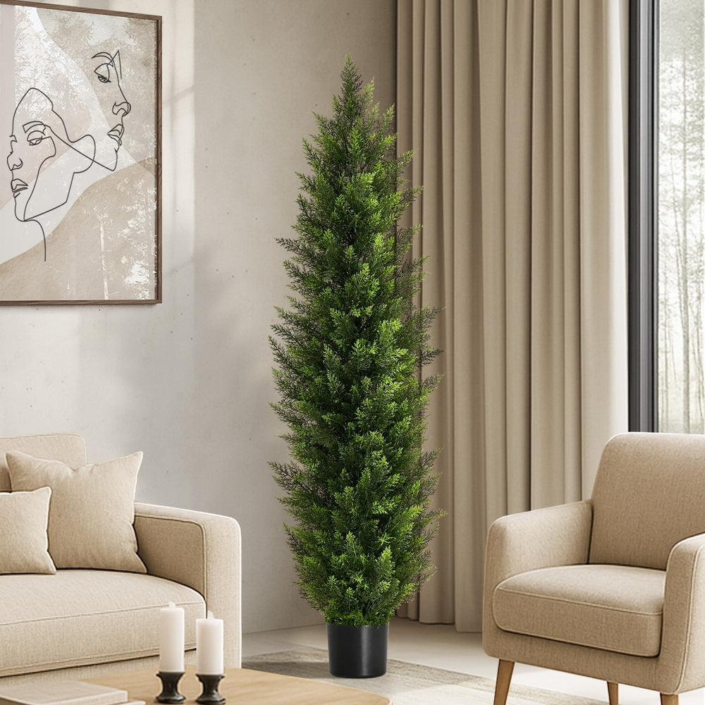 150cm Artificial Pine Tree Faux Plant Home Garden Decor