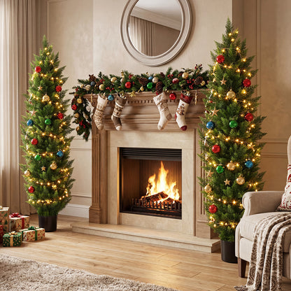 150cm Artificial Pine Tree Faux Plant Home Garden Decor