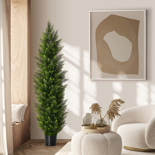 150cm Artificial Pine Tree Faux Plant Home Garden Decor