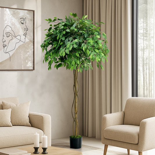 Faux Ficus Tree 180cm Tall