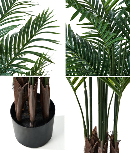 2x Artificial Palm Trees Potted Plants 180cm Indoor Home Decor Green A4 & A13