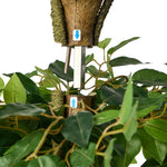 Artificial Ficus Tree 2 Pack 180cm Twisted Faux Potted Plant Indoor Décor