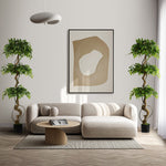 Artificial Ficus Tree 2 Pack 180cm Twisted Faux Potted Plant Indoor Décor