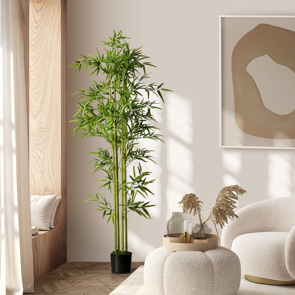 Artificial Bamboo Plant 180cm Faux Potted Indoor Outdoor Home Garden Décor