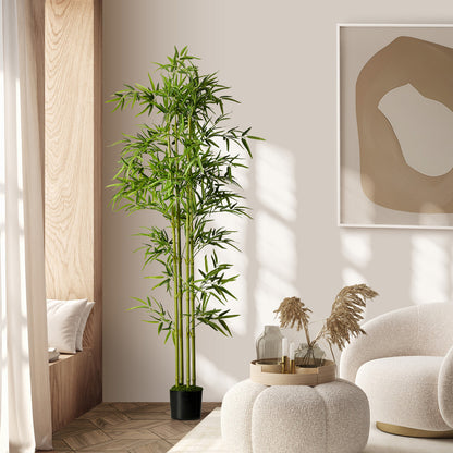 Artificial Bamboo Plant 180cm Faux Potted Indoor Outdoor Home Garden Décor