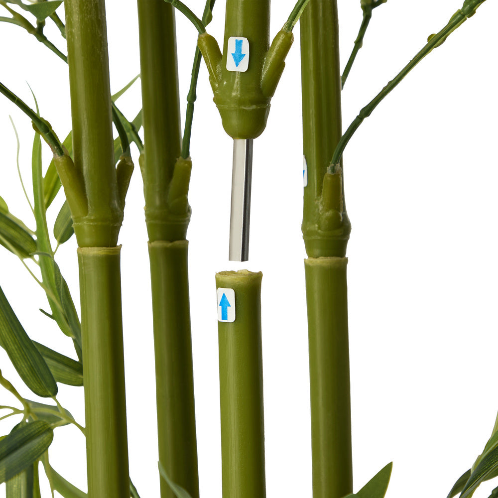 Artificial Bamboo Plant 2 Pack 180cm Faux Potted Indoor Outdoor Home Garden Décor