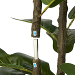 Artificial Fiddle Leaf Fig Tree 150cm Lifelike Faux Potted Indoor Plant