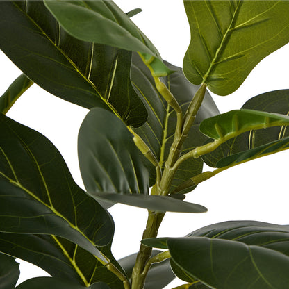 Artificial Fiddle Leaf Fig Tree 2 Pack 150cm Lifelike Faux Potted Indoor Plant