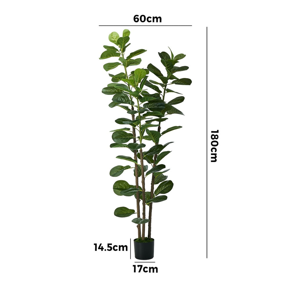 Tall Faux Fiddle Leaf Fig Tree